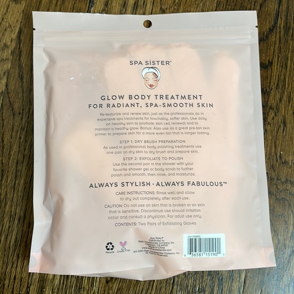 Exfoliating Spa Gloves - Picture 2 of 2